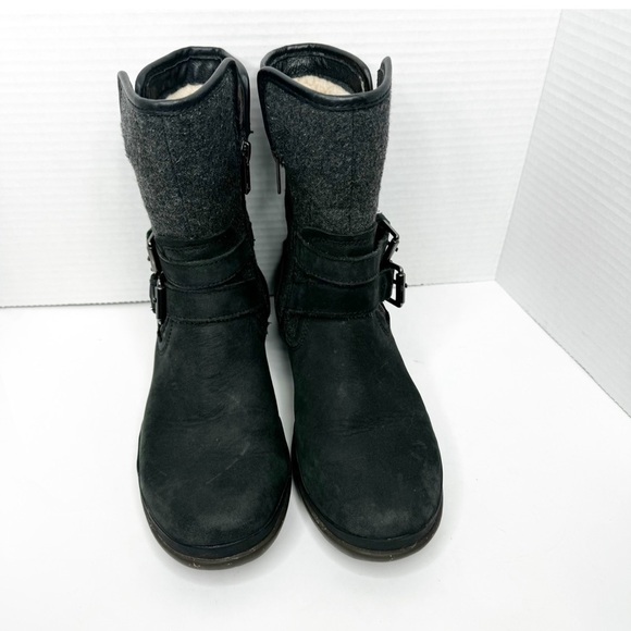 UGG‎ Simmens Waterproof Biker Boots Moto 6 - Picture 4 of 8